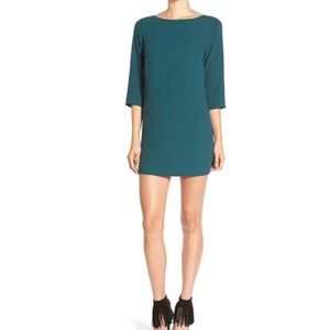 Green cocktail dress in medium